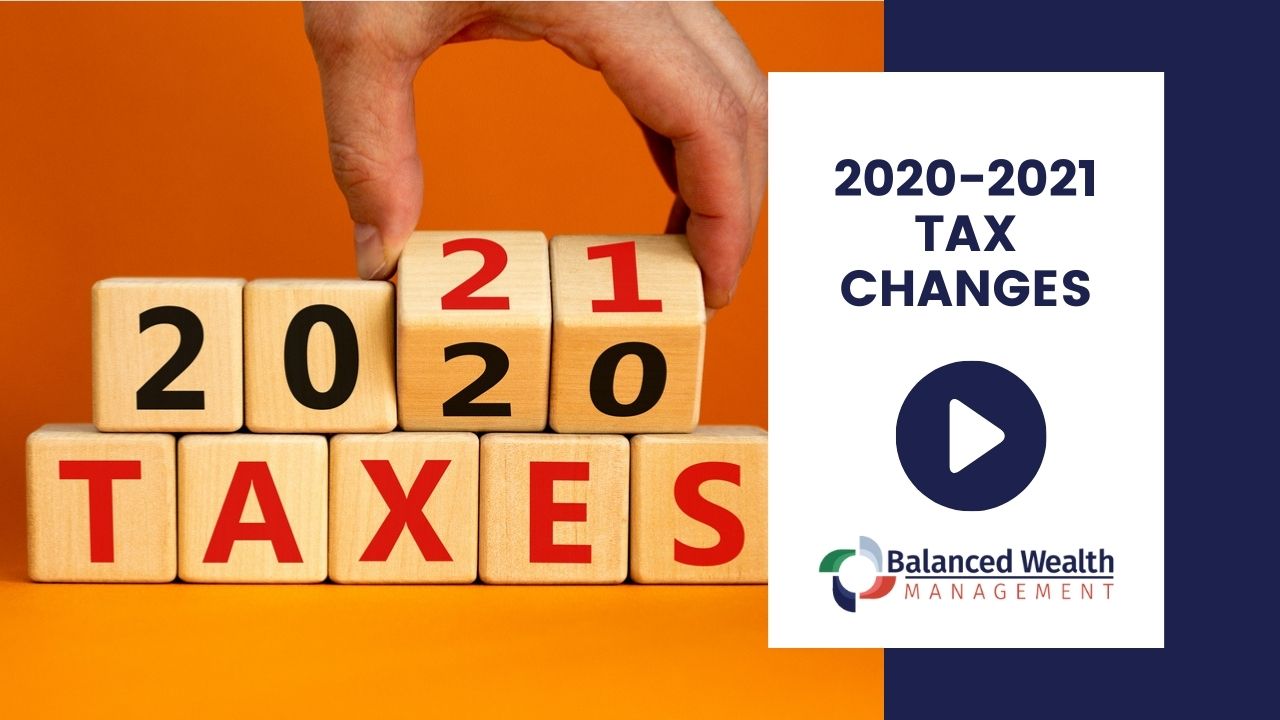 20202021 Tax Changes With Tax Expert Greg Porcaro Balanced Wealth